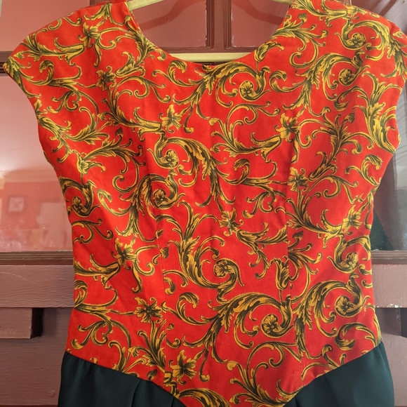 Vintage stunner! Donna Morgan velvet dress - Picture 6 of 14